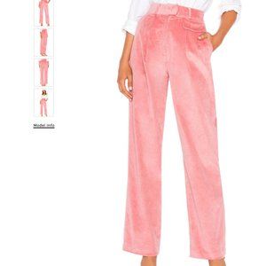 Revolve x LPA Pink Corduroy Trousers, Size XS